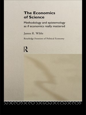 cover image of The Economics of Science